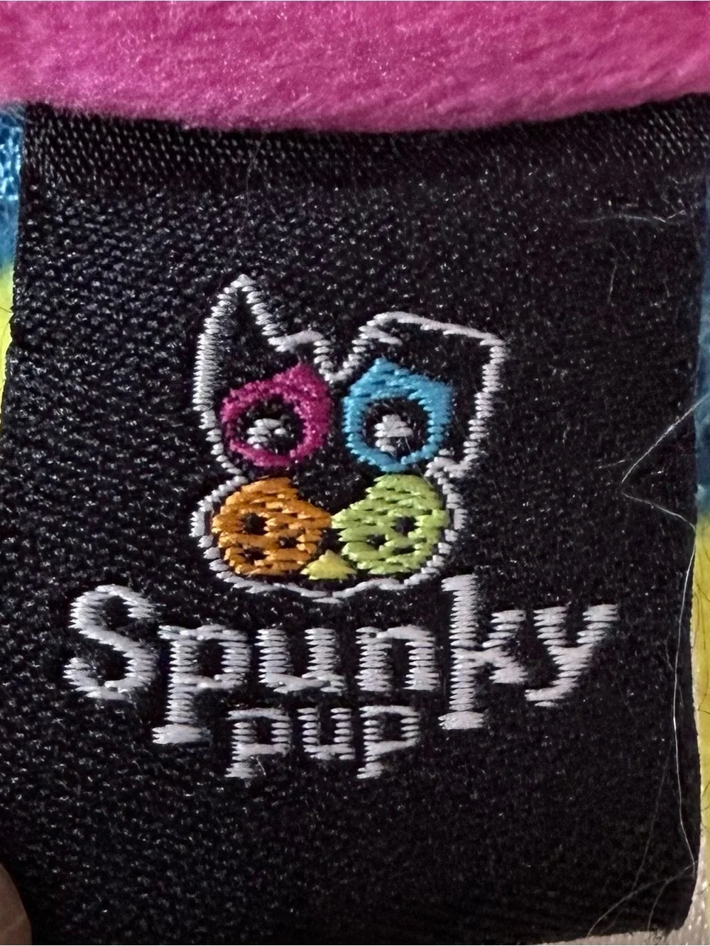 Spunky Pup Stuffies The Bubble Treat Dispensing Plush Dog Toy Large